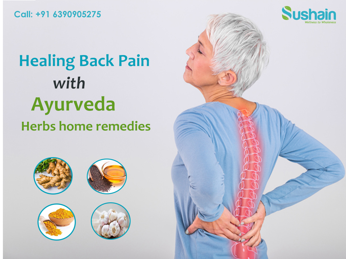 healing back pain with ayurveda herbs home remedies